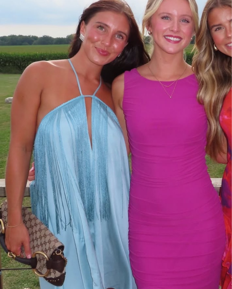 evening dress size 12 Primavera Couture 4325 Size 12 Black Beaded Wrap Slit Prom Dress Backl main image 1