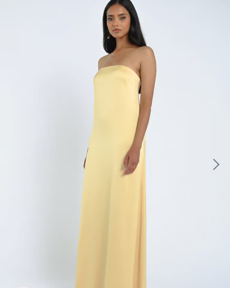 evas bridal bridesmaid dresses Eva Bodice with Straight Skirt Tea Length Little White Dress main image 1