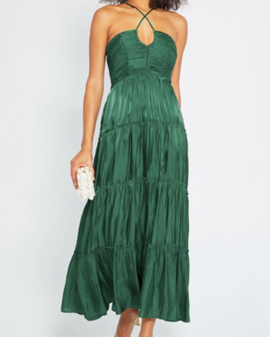 hayley paige bridal dresses Wedding Lime Green Bridesmaid Dresses Flowy One Shoulder Long Sleeves