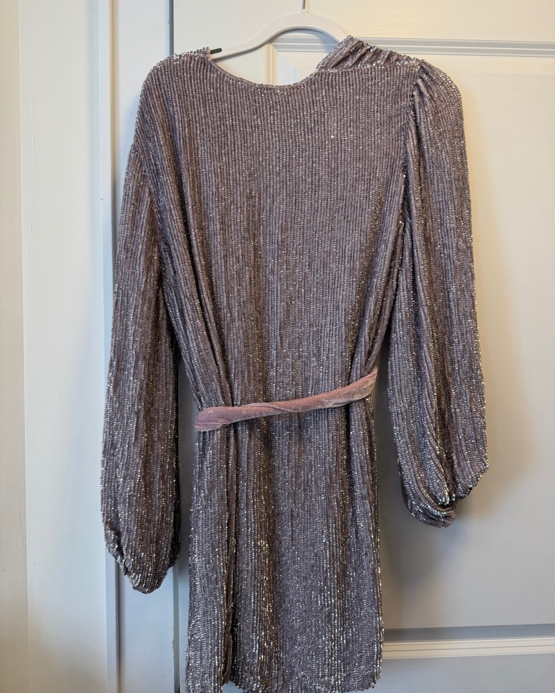 Retrofete Sequin Robe Dress by Retrofete - Pickle