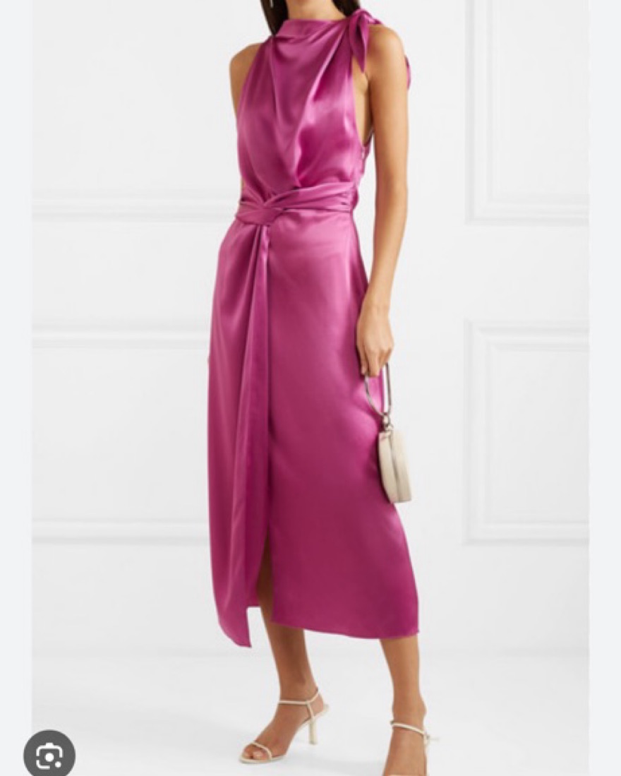 open lace back dress Coeus - Maxi dress
