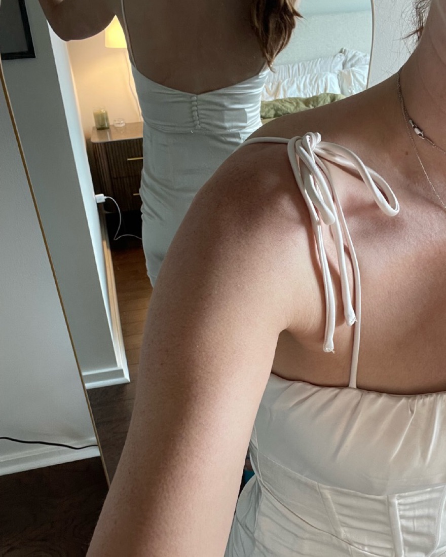 Champagne Mini Dress  - Image 4