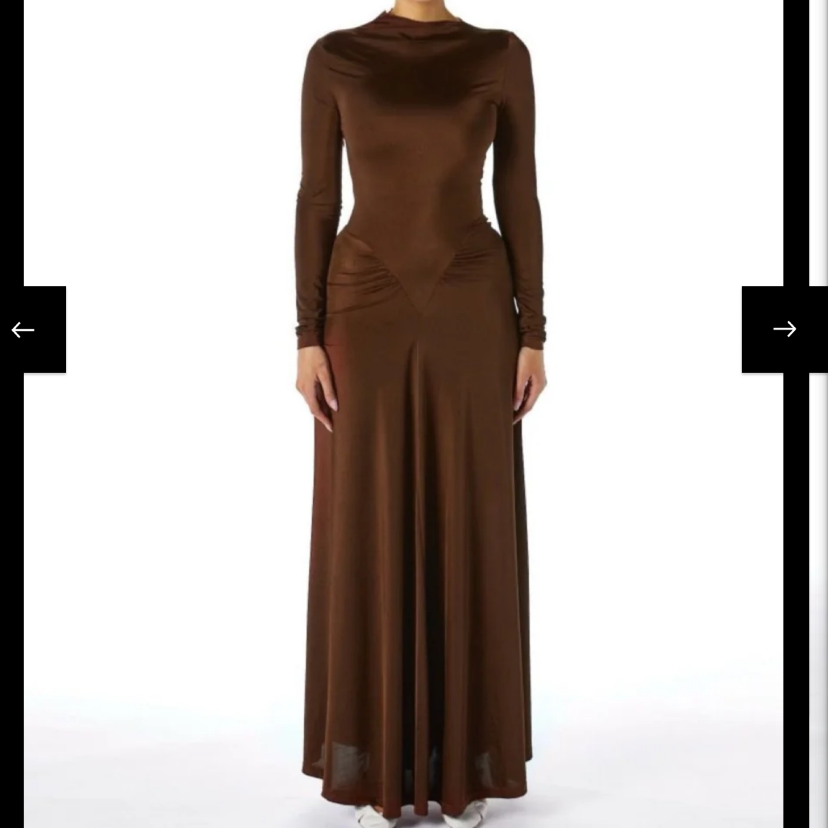 Amy Shehab long sleeve Rouched Dress by amy shehab - Pickle