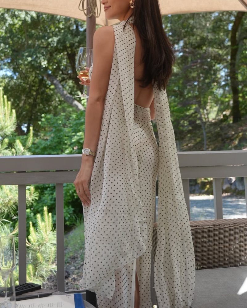 Helsa Scarf Dress - Image 3