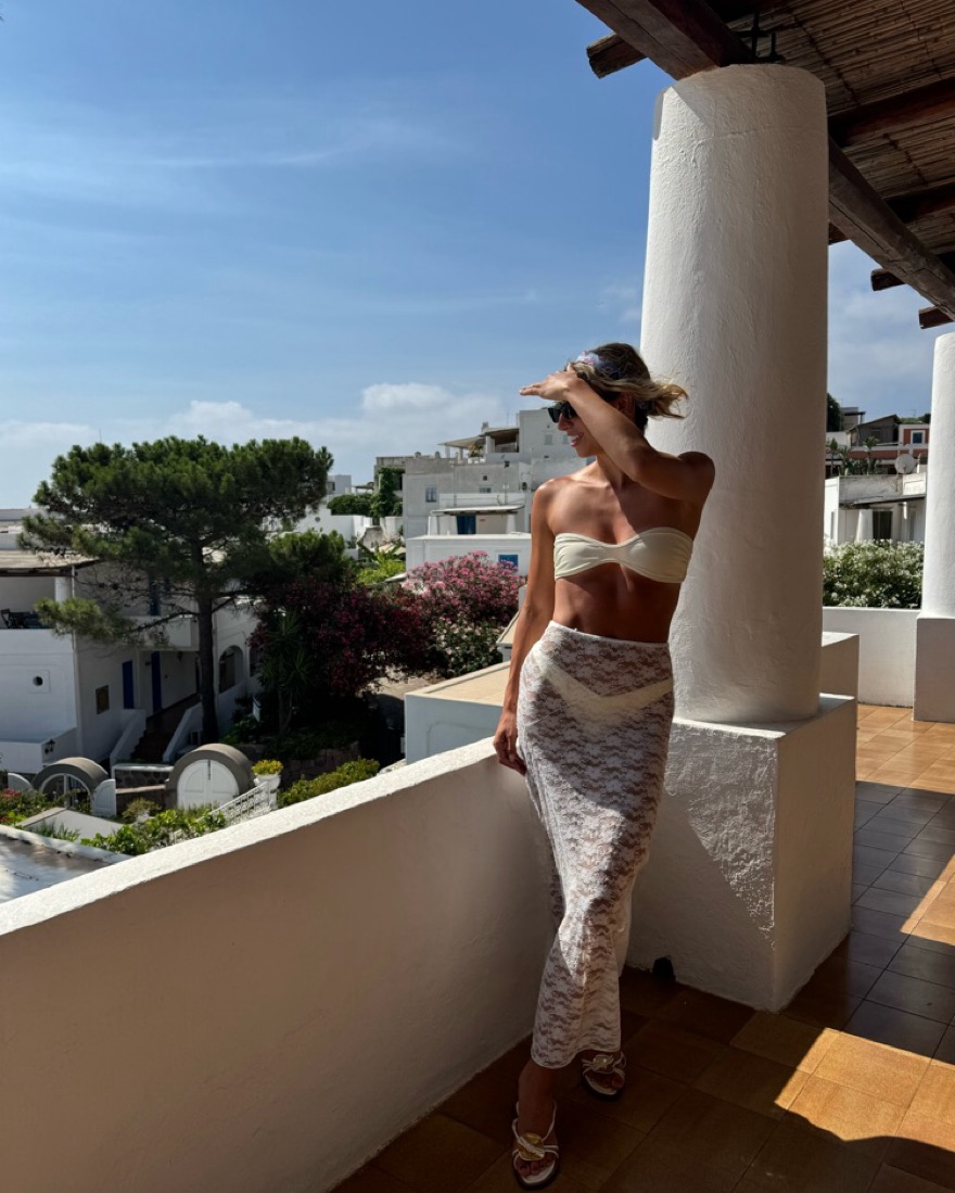 Sheer Majorelle Skirt - Image 1