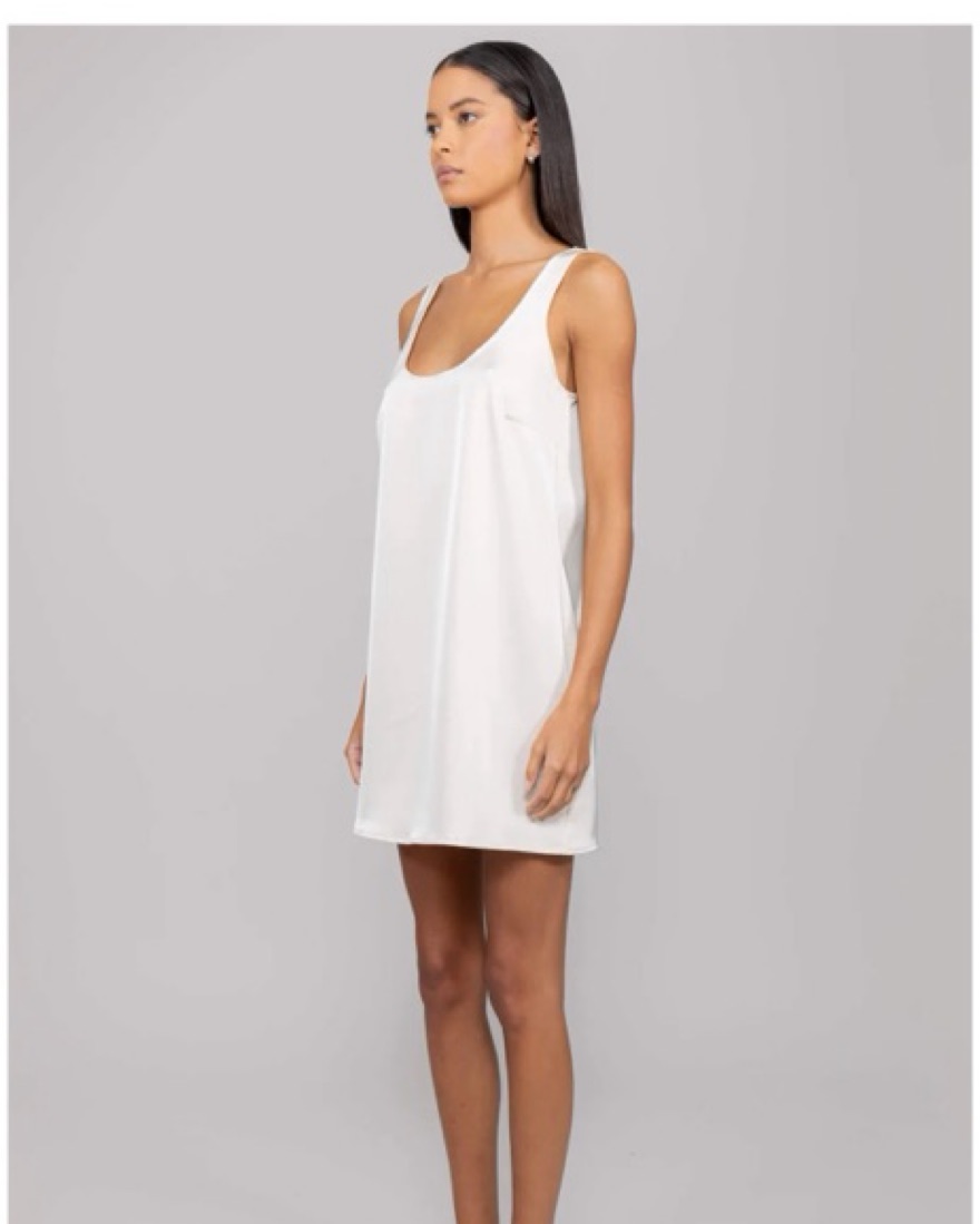 knee length dresses for ladies Leset Barb Mini Skirt in BLACK. Size L main image 1
