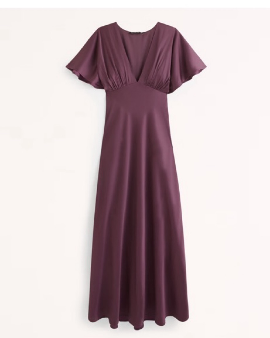 chinese dress ladies Abercrombie & Fitch Abercrombie Drop Waist Sweetheart Neckline Maxi Dress