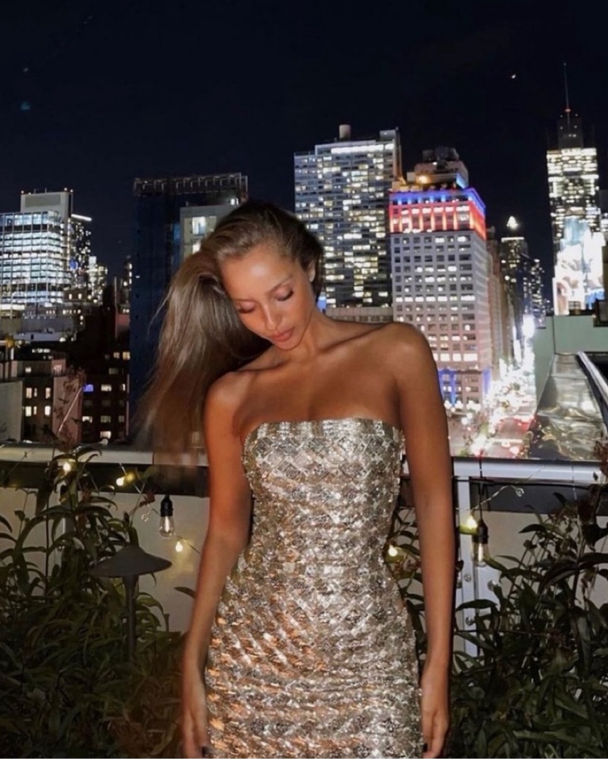 Retrofete Heather Sequin Mini Dress  - Image 1