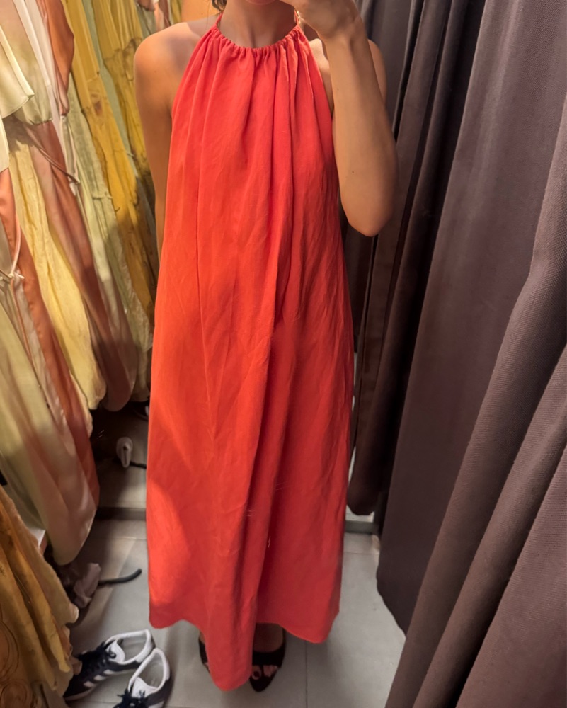 open lace back dress Margarita in Hand Maxi Dress – Vestique main image 1