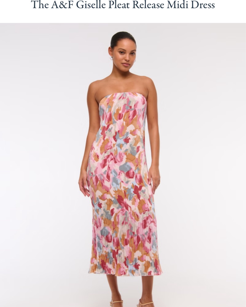 knee length dresses for ladies Garys Midi Dress Cream Floral main image 0