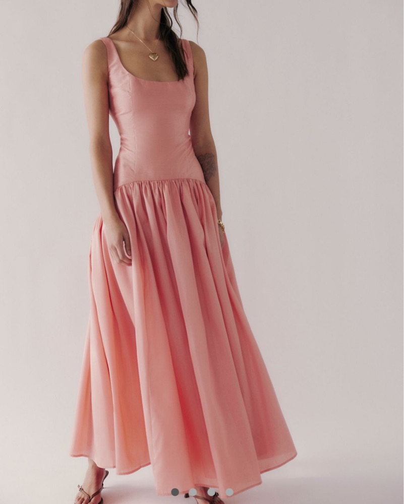strapless open back dress Hutch - Royce Tiered-Hem Dress main image 1