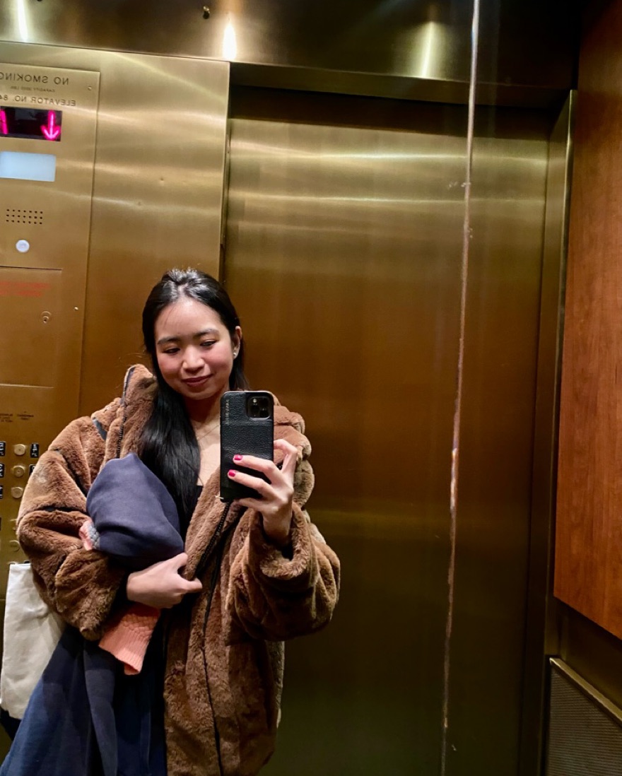 Alo Fur Coat - Image 1