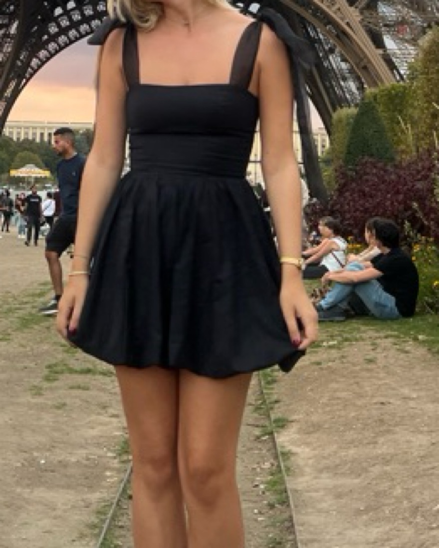 black corset dress leather Closer To The Sun Bubble Dress ☆ Black – Rock N Rags main image 0