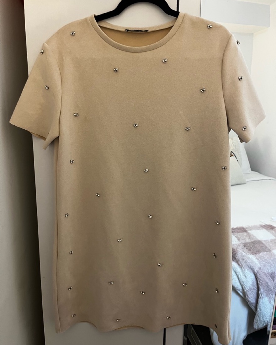 Zara Suede Dress by Zara