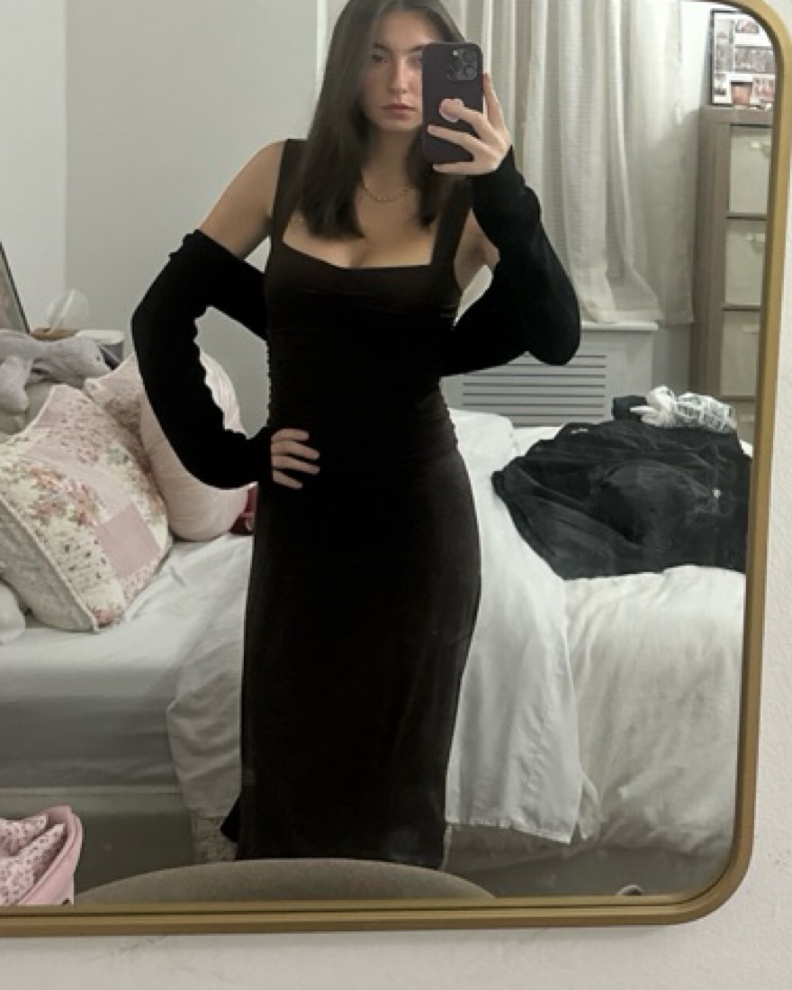 Reformation Suvi Knit Dress - Image 3