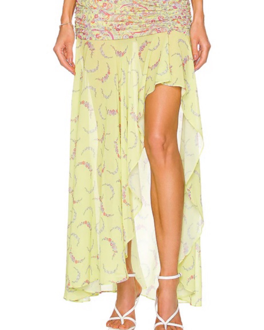 Majorelle Tatiana Skirt Margarita Lime - Image 3