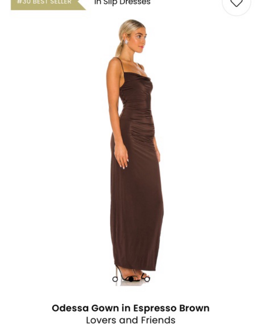Brown Lovers & Friends Dress by Lovers And Friends - Pickle