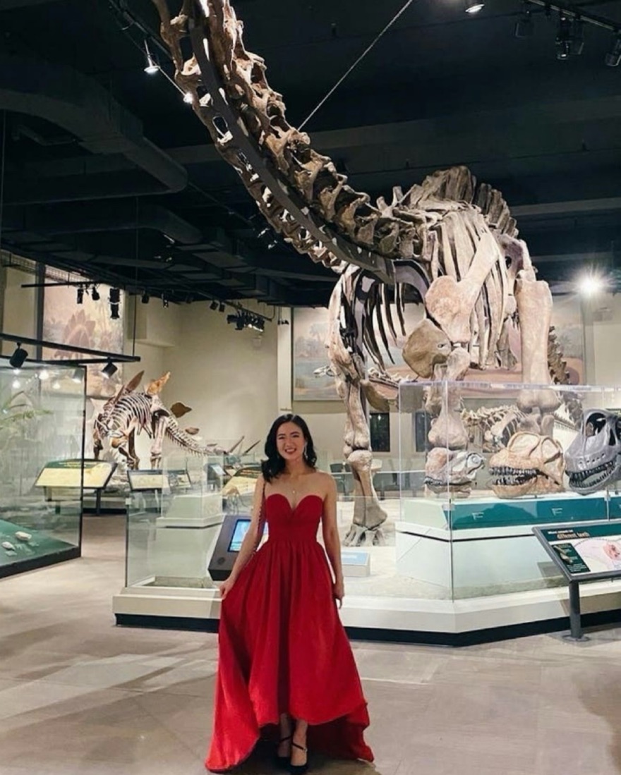 Monique Lhuillier Strapless Taffeta  - Image 3