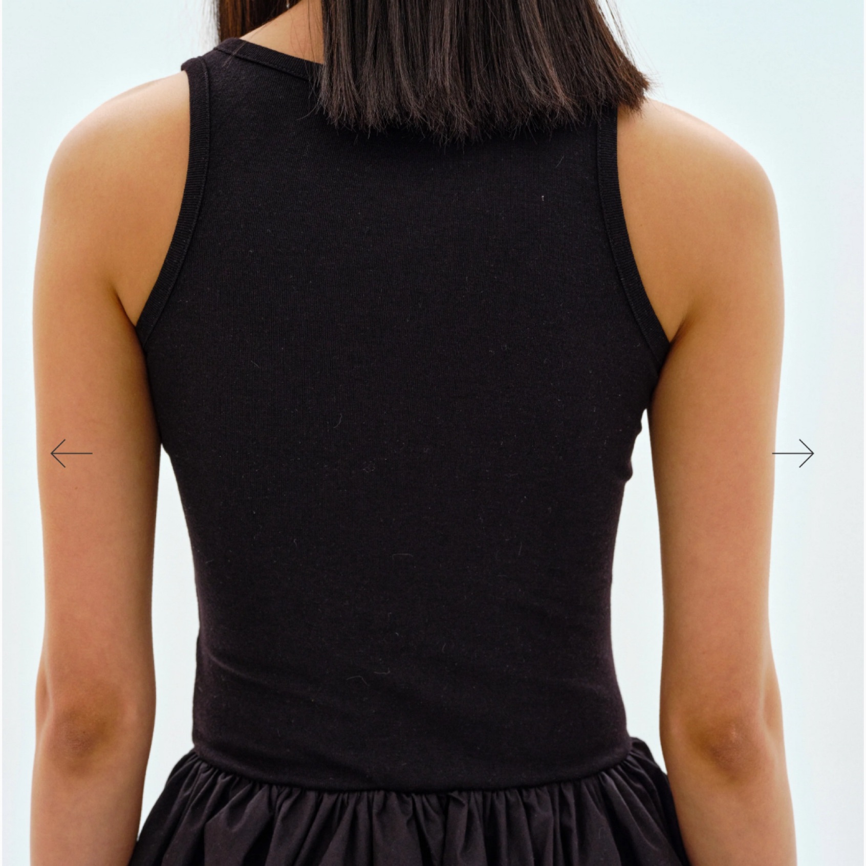 white christmas dresses Women's Corinne Mixed Tank Dress main image 0