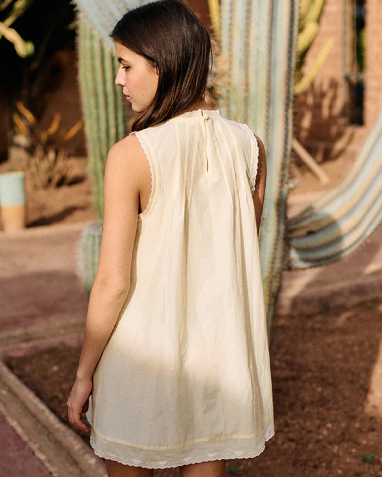 Ciao Lucia Ebba Dress Butter Yellow Xs by Ciao Lucia - Pickle