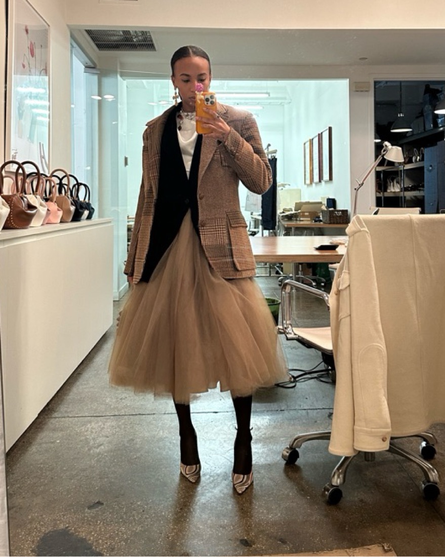 Vintage Neutra Tutu Skirt - Fits 0-6 - Image 2