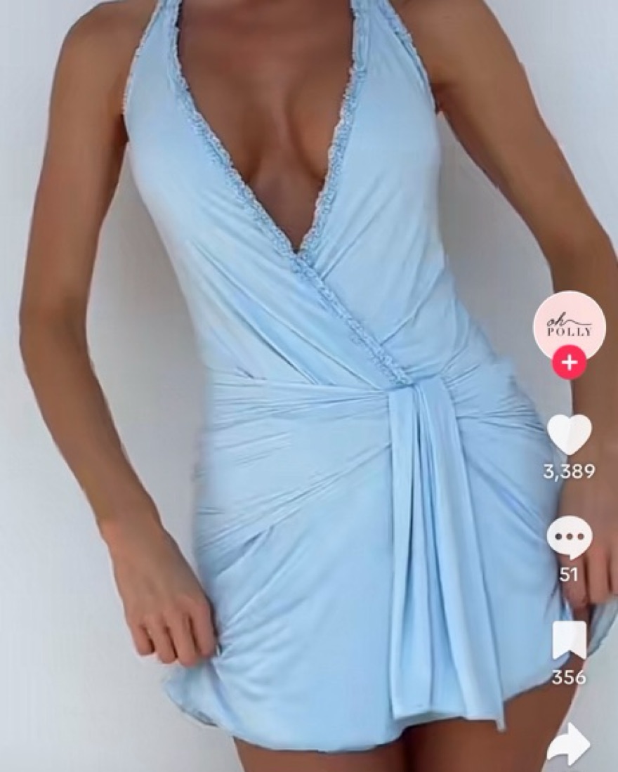 princess polly baby blue dress Oh Polly Blue Diamant Low Back Midi Dress - brand