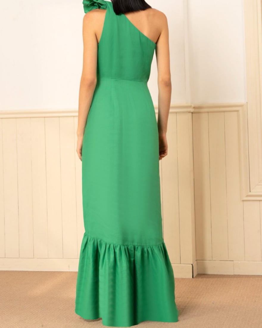 Yumi Kim Rocky Dress in Linen Green by Yumi Kim - Pickle