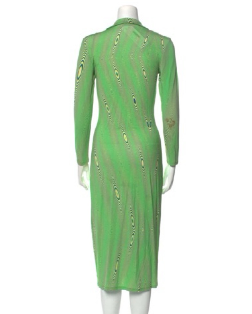 green emerald velvet dress Paloma Wool Montoro Skirt/Dress Green Fluo main image 1
