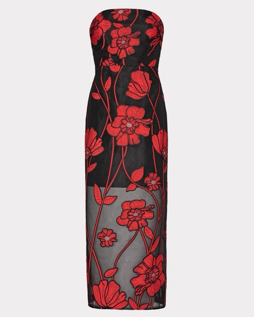 MILLY Shiloh Grand Floral dress - Image 1