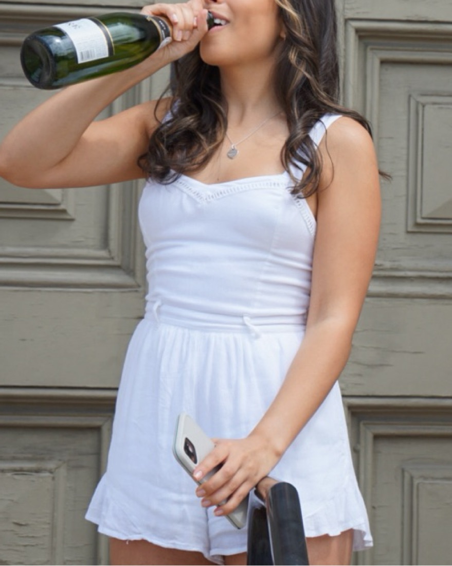 White Romper  - Image 1