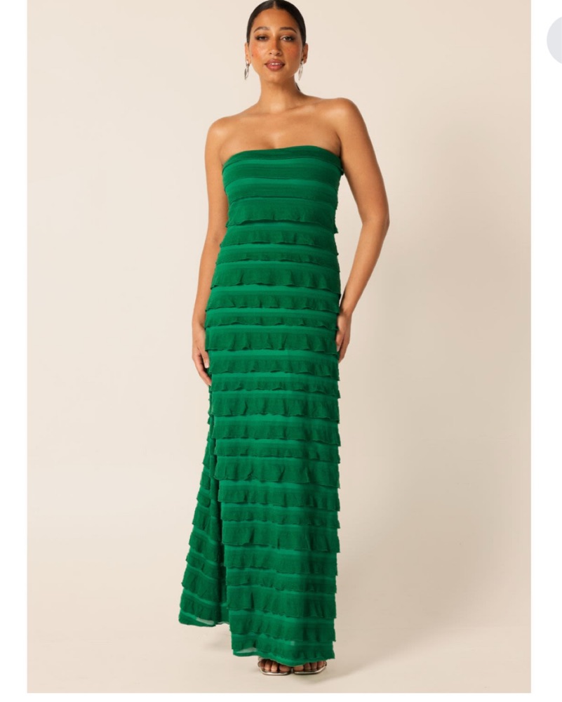 Sacha Drake Maddison Dress In Emerald by Sacha Drake - Pickle