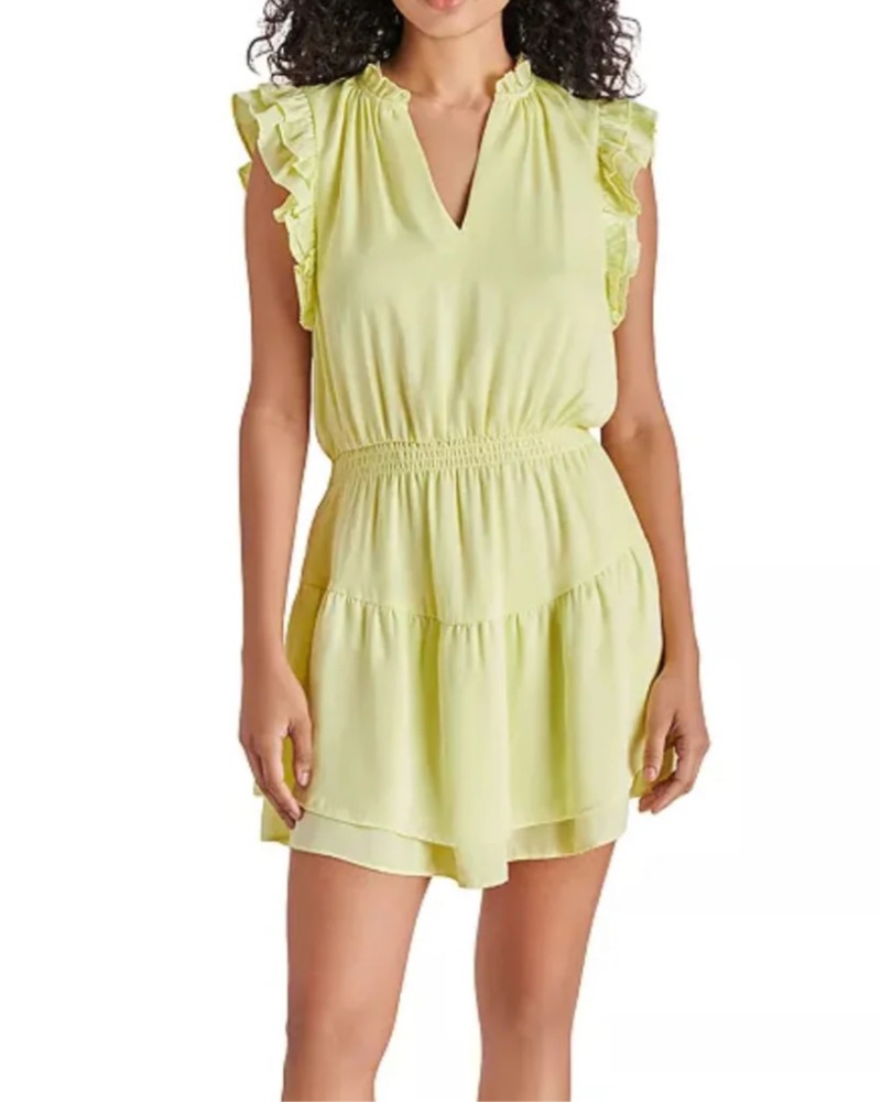 Steve Madden Lime Green Dress by Steve Madden - Pickle