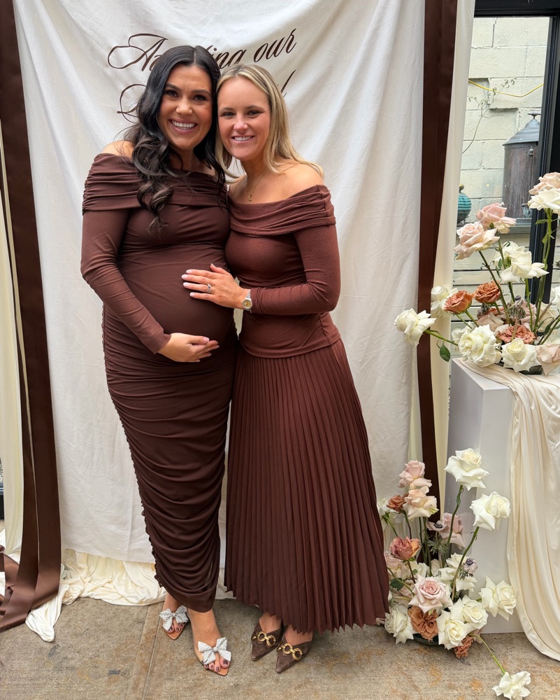 astr brown dress ASTR The Label Ayesha Tiered Ruffle Maxi Dress – Ella James main image 1