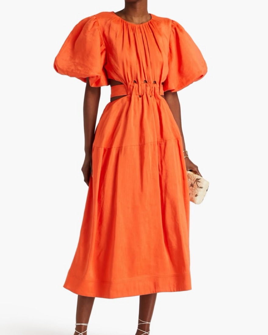 knee length dresses for ladies Aje