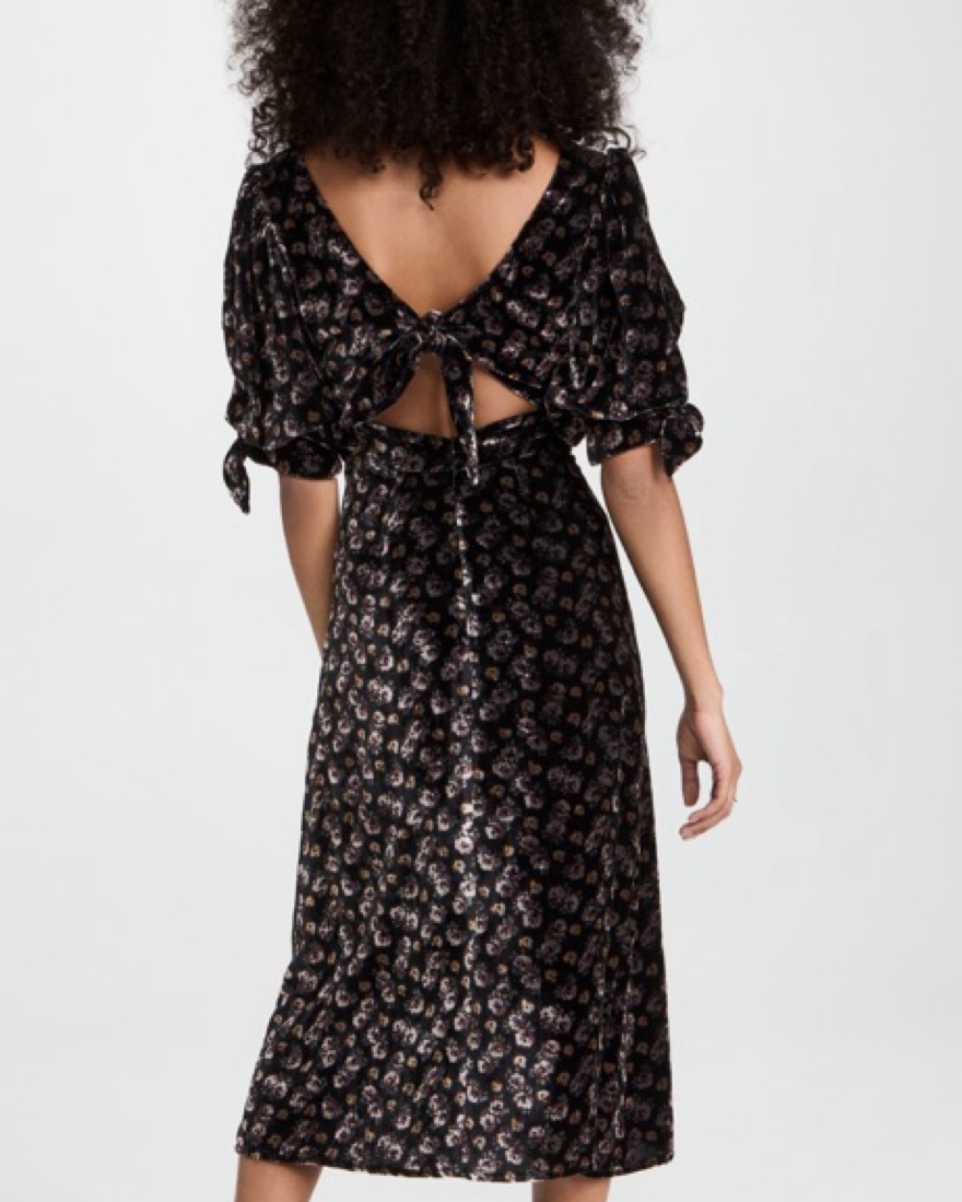 SEA Floral Midi Dress - Image 2