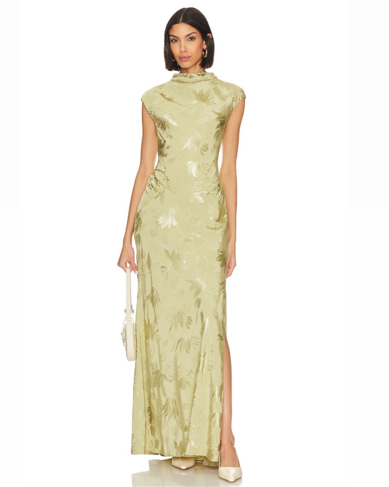 Avalon Maxi Dress in Sage Green by L'Academie - Pickle