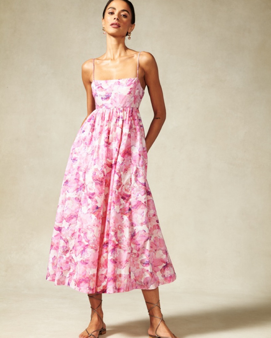 strapless open back dress Cami NYC HELEN Cami – MAAC London main image 0