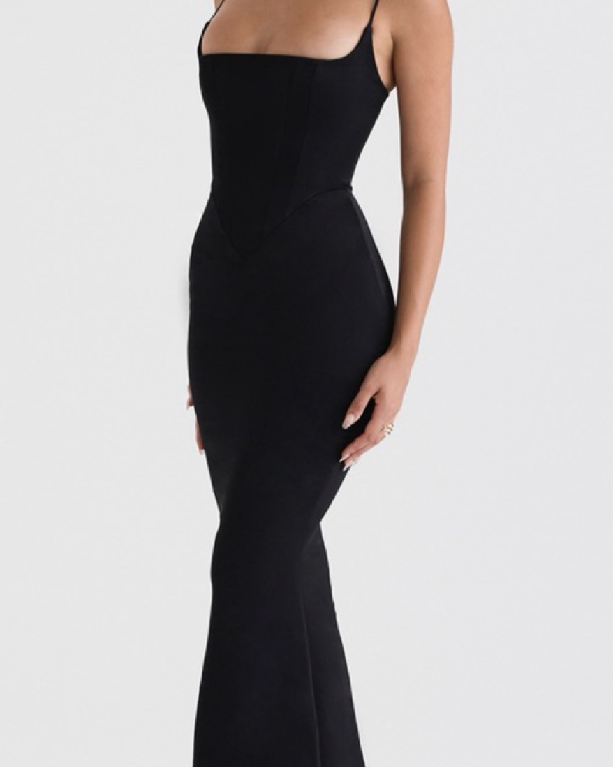 Formal corset dress  by House of CB - Pickle