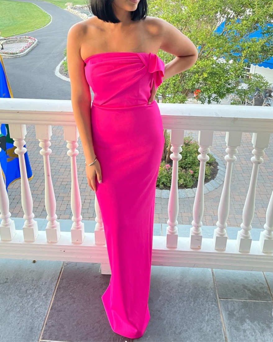 Geekvape Aegis Mini 2 Gabby Formal Mesh Strapless Ruffle Long Dress Pink Strapless  Gown by Saks Fifth Avenue - Pickle