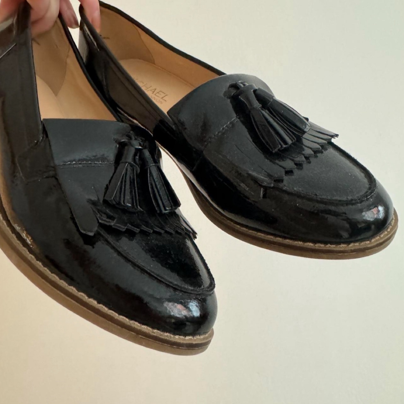 Black Tassel Loafers - Image 2