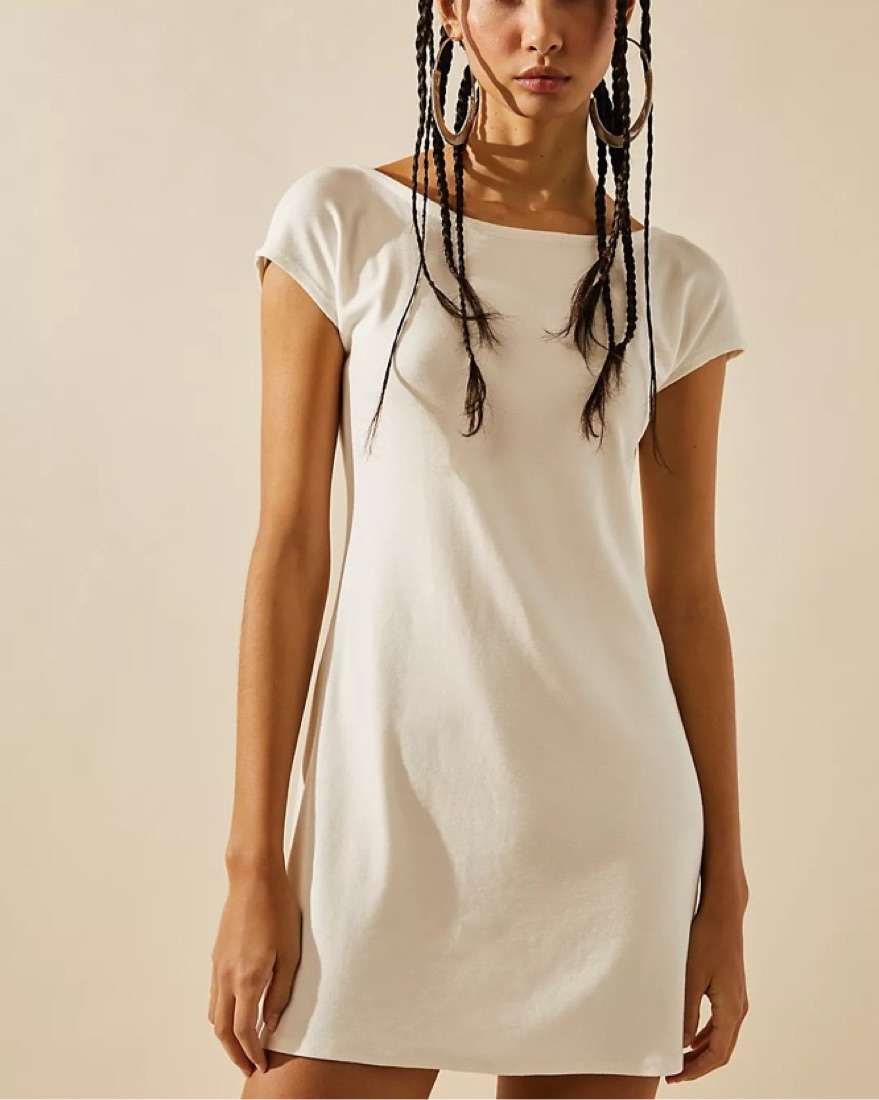 Free people low-back Mini Dress - Image 1