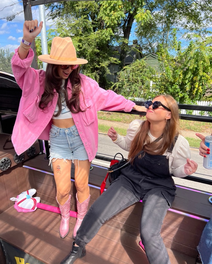 Pink Zara Jean Jacket - Image 4