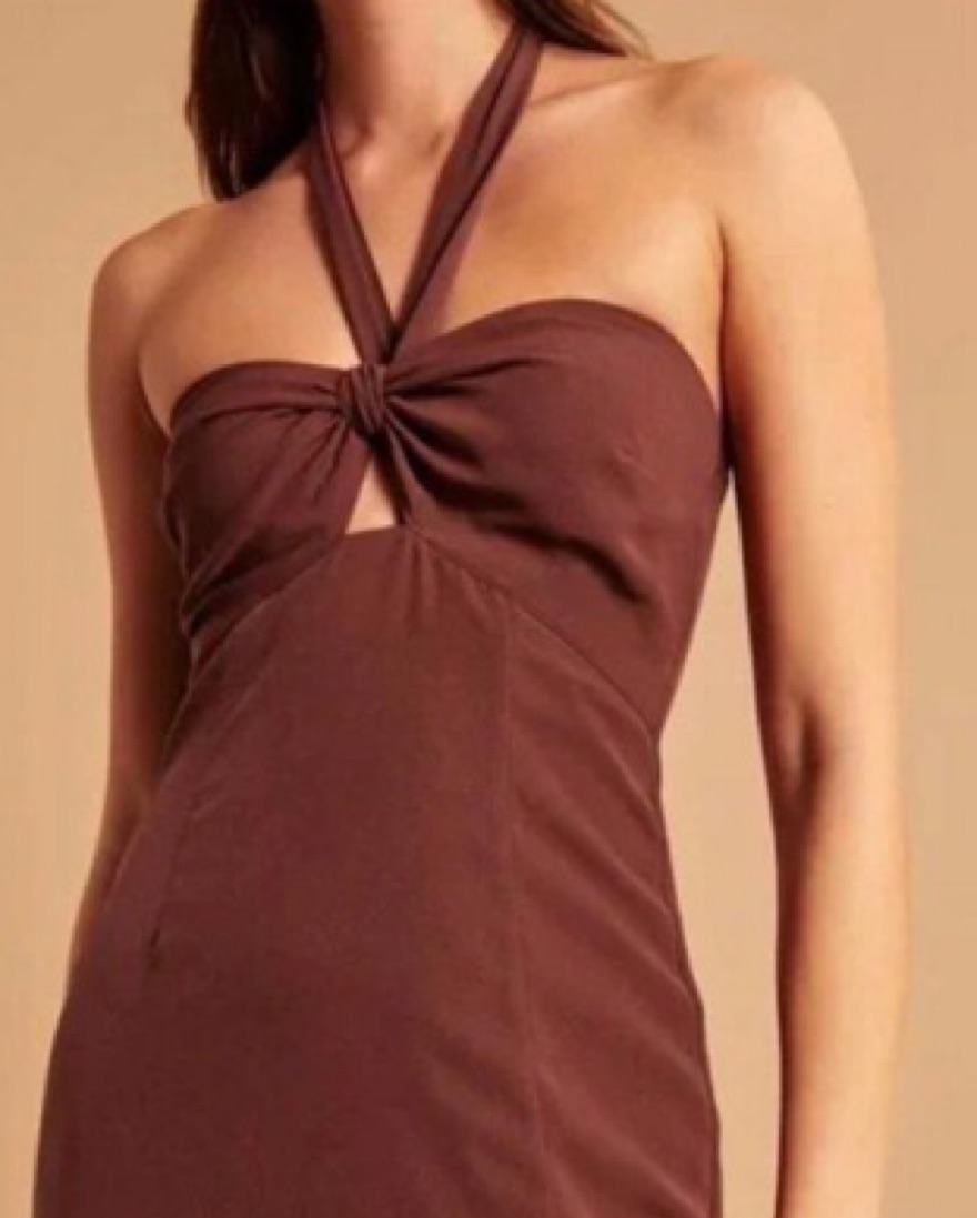 Abercrombie Knot Front Cutout Dress - Image 2