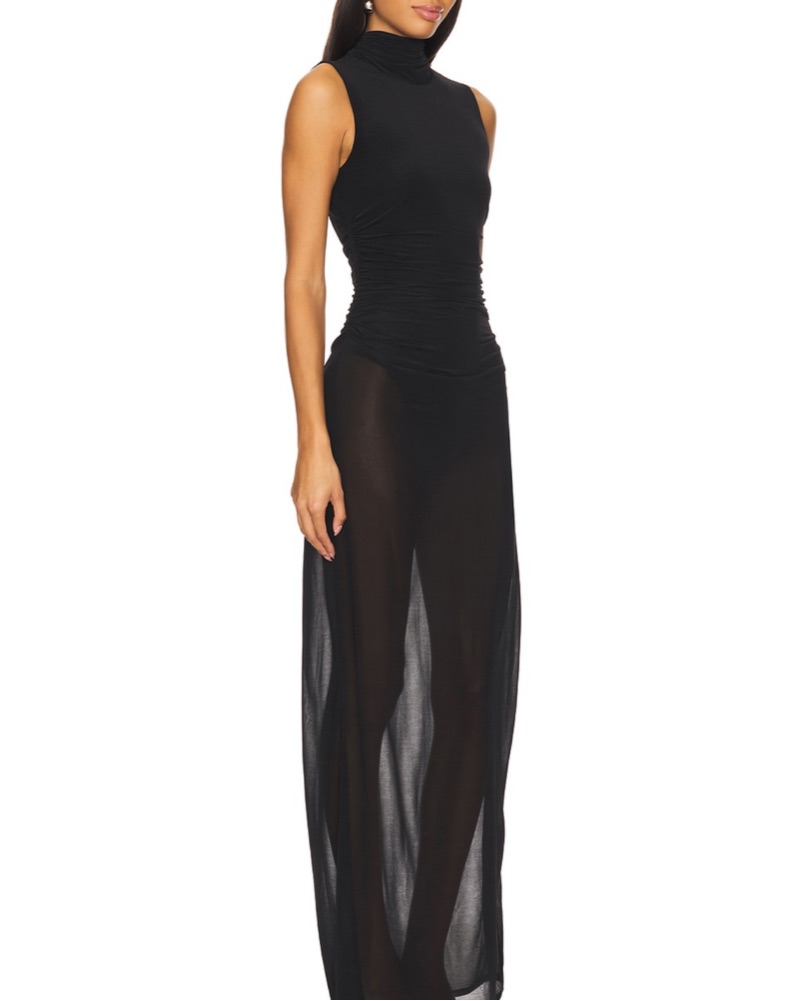 chinese dress ladies L'agence - Karma Sequin Maxi Dress