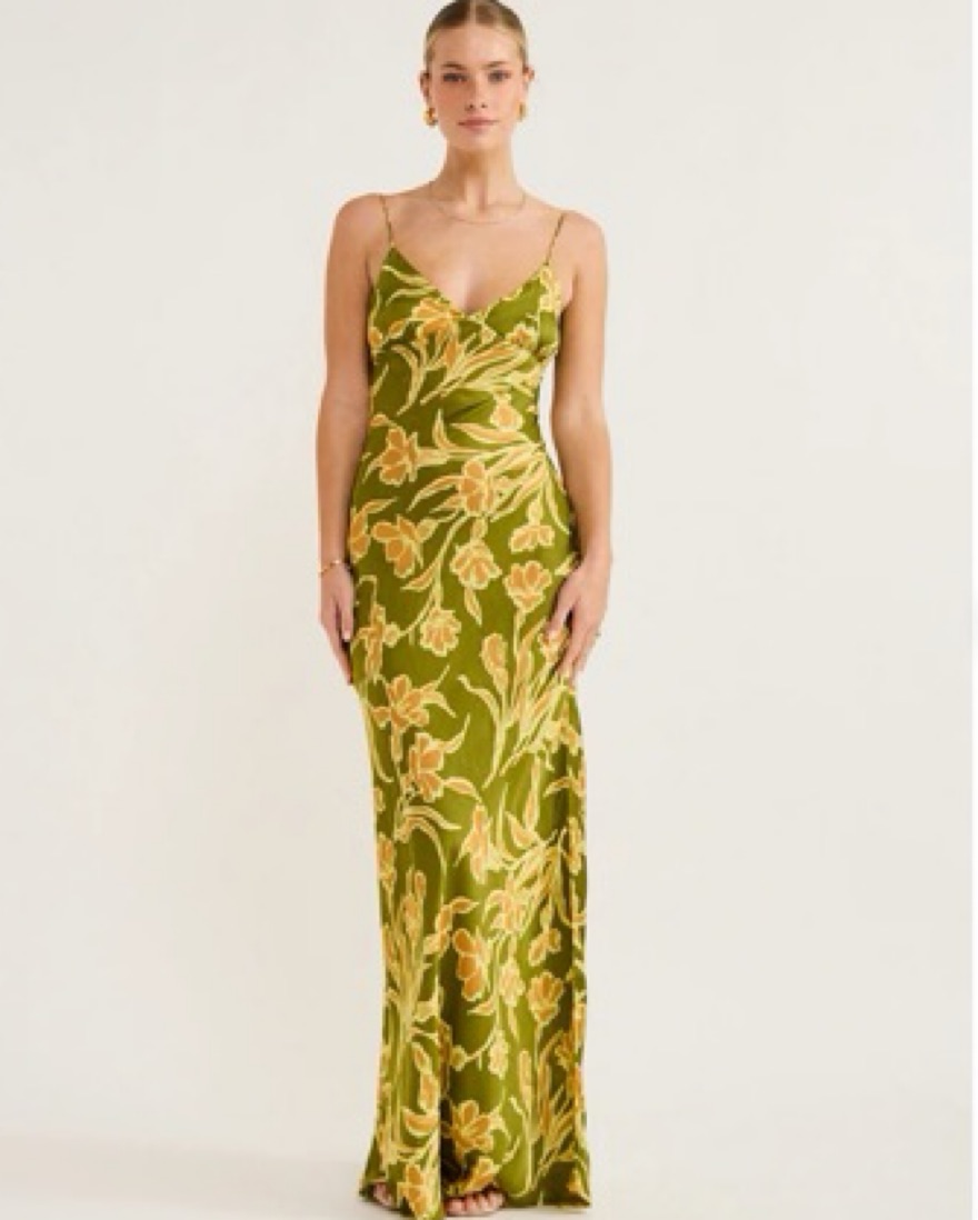 chinese dress ladies Sanya Maxi Dress Clare Stripe