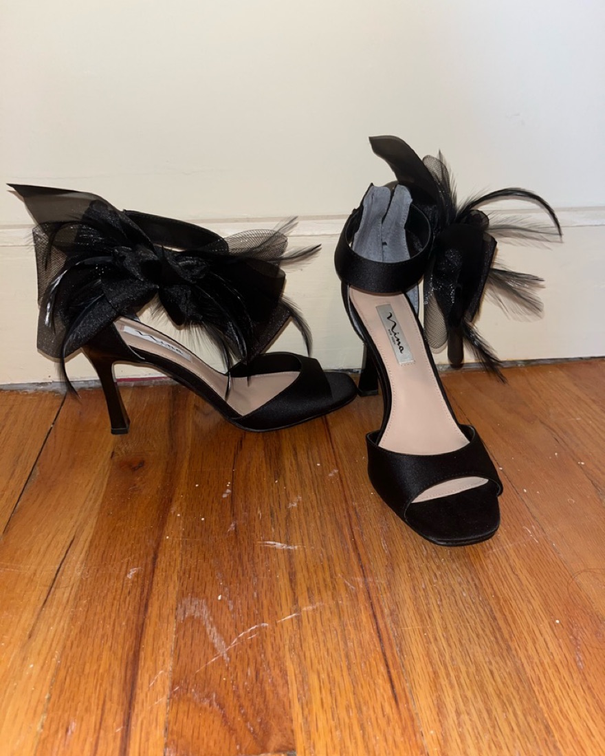 Black Nina Heels - Image 1