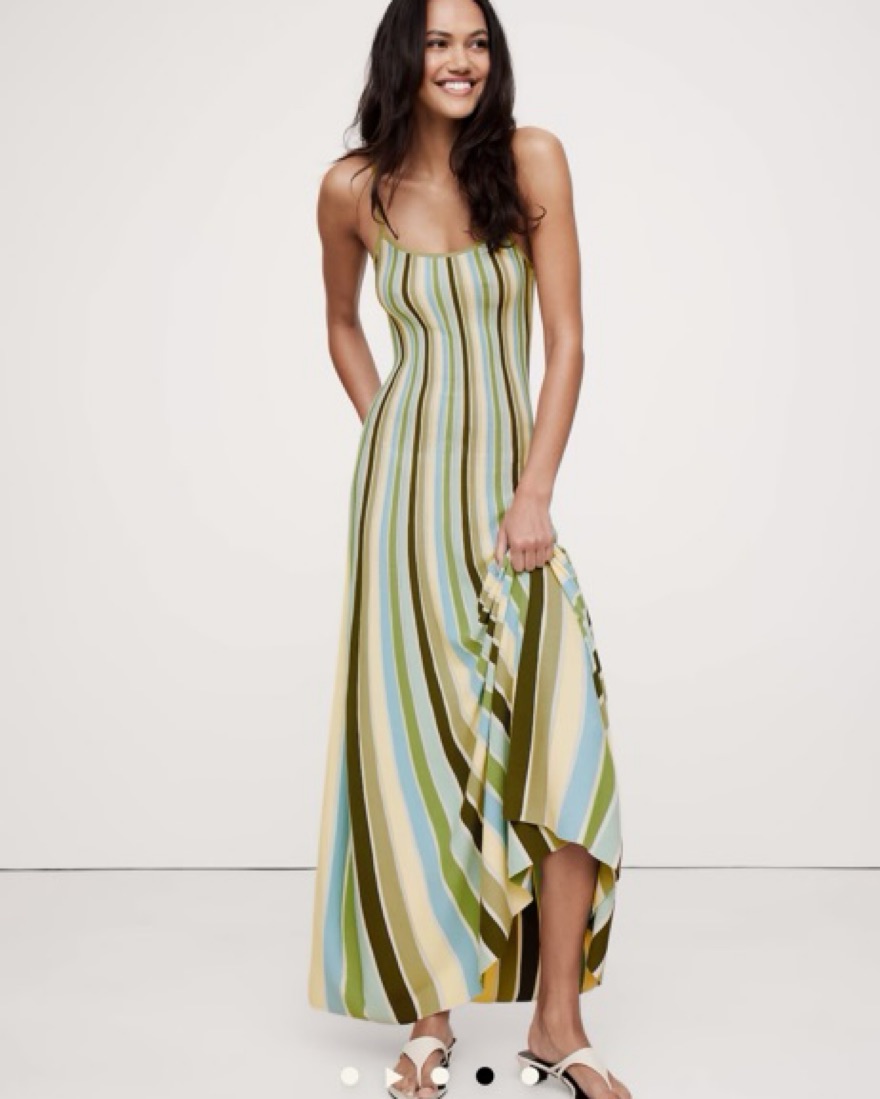slim fit dress slacks Simkhai Green Amarantha Off Shoulder Dress main image 1