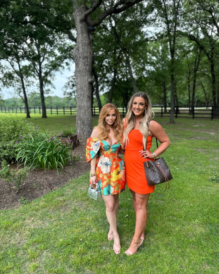 Alemais Floral Corset Dress - Image 4