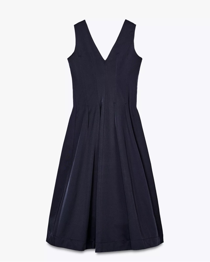 zara grey zip up dress The Turtleneck Sweater Dress in Cashmere main image 1