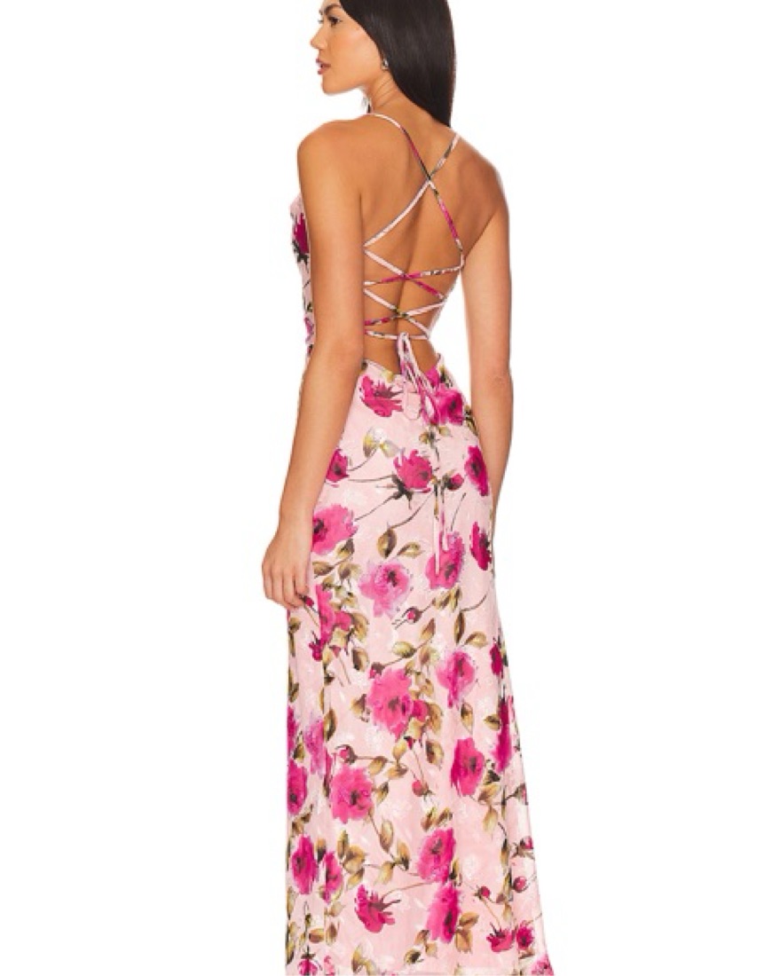 knee length dresses for ladies Ilaria Halter Maxi Dress